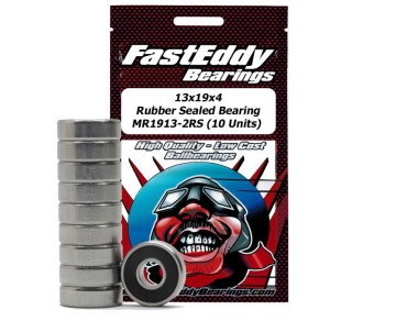 Fast Eddy 13x19x4 Rubber Sealed Bearing MR1913-2RS (10)