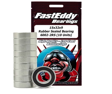 Fast Eddy Traxxas 6068 Rubber Sealed Replacement Bearing 15x32x9 (10 Units)