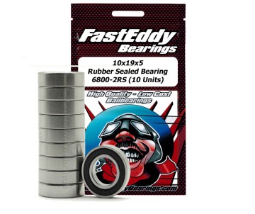 Fast Eddy Traxxas 4889 Rubber Sealed Replacement Bearing 10x19x5 (10 Units)