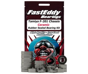 Fast Eddy Tamiya F201 Chassis Ceramic Sealed Bearing Kit