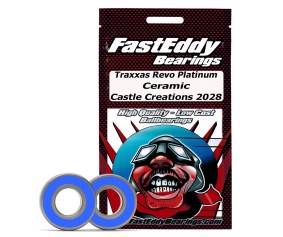 Fast Eddy Traxxas Revo Platinum Ceramic Rubber Sealed Bearing Kit