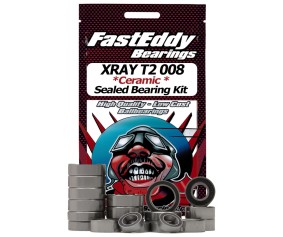Fast Eddy XRAY T2 008 Ceramic Rubber Sealed Bearing Kit