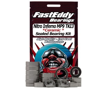 Fast Eddy Kyosho Nitro Inferno MP9 TKI3 Ceramic Rubber Sealed Bearing Kit