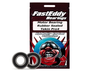 Fast Eddy Tekin Pro4 Rubber Sealed Bearing Kit Fast Eddy Tekin Pro4 Rubber Sealed Bearing Kit