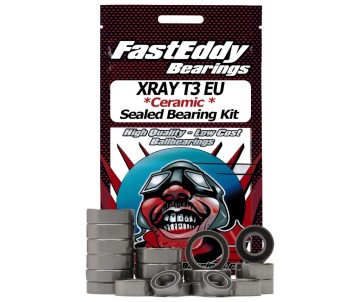 Fast Eddy XRAY T3 EU Ceramic Rubber Sealed Bearing Kit