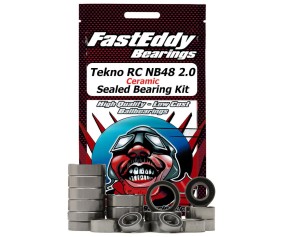 Fast Eddy Tekno RC NB48 2.0 Ceramic Sealed Bearing Kit