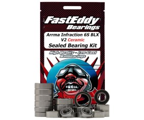 Fast Eddy Arrma Infraction 6S BLX V2 Ceramic Sealed Bearing Kit