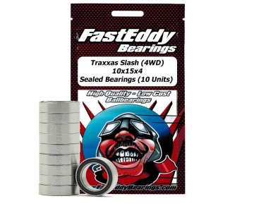 Fast Eddy Traxxas Slash (4WD) 10x15x4 Sealed Bearings (10 Units)