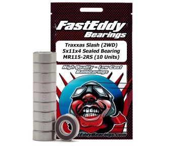 Fast Eddy Traxxas Slash (2WD) 5x11x4 Sealed bearing. MR115-2RS (10 Units)