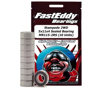 Fast Eddy Traxxas Stampede 2WD 5x11x4 Sealed bearing. MR115-2RS (10 Units)
