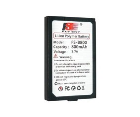 Flysky 800mAh 1S 3.7v LiPo 60x35x5mm