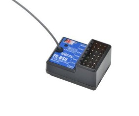 Flysky BS6 2.4Ghz 6 Channel Receiver - Compatible with FS-GT5 Transmitter