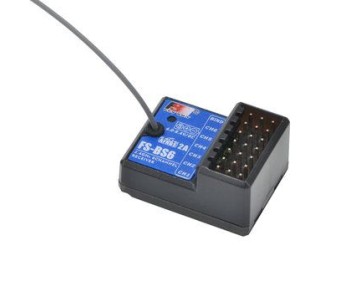Flysky BS6 2.4Ghz 6 Channel Receiver - Compatible with FS-GT5 Transmitter