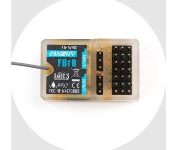 Flysky FBr8 2.4GHz 8 Channel Receiver (Waterproof)