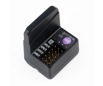 Flysky FGR4D (AFHDS3) 4 Channel Receiver, Stand Up with Built-In Antenna