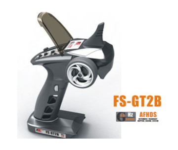 Flysky GT2B 2.4Ghz 3 Channel Radio With FLYFS-GR3E 3 Channel Receiver and 3.7V 800mAh LiPo Battery and Charger