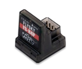 Flysky FS-R4P 2.4Ghz 4 Channel Receiver with ANT protocol - built in antenna - weight 6 gr