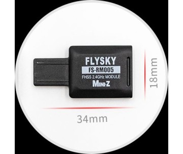 Flysky RM005 2.4GHz Mini-Z Module (FHSS) - compatible with Noble NB4