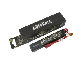 Gens Ace - 897 - Airsoft 1000mAh 3S1P 11.1V 25C LiPo Deans Plug 105x20x16mm