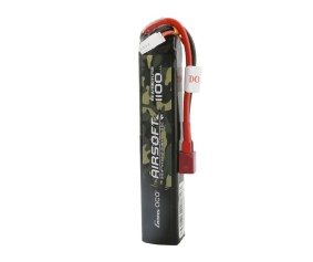Gens Ace - 898 - Airsoft 1100mAh 3S1P 11.1V 25C LiPo Deans Plug 104x20x18mm