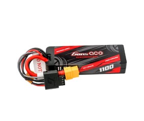 Gens Ace - 2062 - G-Tech 1100mAh 3S 11.1V 60C HardCase Lipo Battery Pack with XT60 Plug