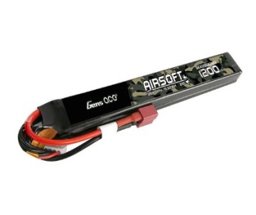 Gens Ace - 1426 - 1200mAh 3S1P 11.1V 25C Butterfly Airsoft Gun Battery with Dean Plug
