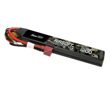 Gens Ace - 1426 - 1200mAh 3S1P 11.1V 25C Butterfly Airsoft Gun Battery with Dean Plug