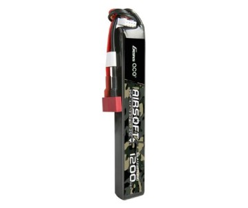 Gens Ace - 1425 - 1200mAh 3S1P 11.1V 25C Airsoft Gun Battery with Dean Plug-New Packaging