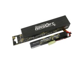 Gens Ace - 896 - Airsoft 1400mAh 2S1P 7.4V 25C LiPo Tamiya Plug 119x16x17mm