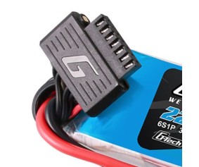 Gens Ace - 1717 - G-Tech 1450mAh 6S1P 22.2V 45C Lipo Battery Pack with XT60 Plug Soft Pack (118x35x26mm +/- Manufacturer's Specifications)