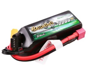 Gens Ace - 1744 - G-Tech Bashing 2200mAh 3S1P 11.1V 35C LiPo Battery Pack with Deans Plug Soft Pack (74.7x33.5x25.4mm +/- Manufacturer's Specifications)