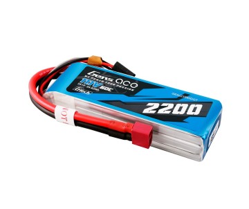 Gens Ace - 1902 - G-Tech 2200mAh 3S1P 11.1V 60C Lipo Battery Pack With Deans Plug