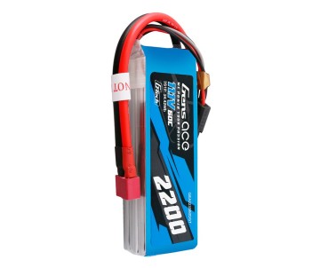 Gens Ace - 1902 - G-Tech 2200mAh 3S1P 11.1V 60C Lipo Battery Pack With Deans Plug