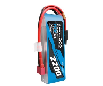 Gens Ace - 1877 - G-Tech 2200mAh 4S1P 14.8V 45C Lipo Battery Pack With Deans Plug