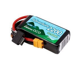 Gens Ace - 2134 - G-tech 2200mAh 4S1P 14.8V 60C Adventure LiPo Battery with XT60 Plug