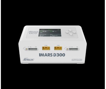 Gens Ace - 1652 - IMARS D300 G-Tech Dual Channel AC/DC 15A x 2 / 1-6S LiPo Battery Charger - White