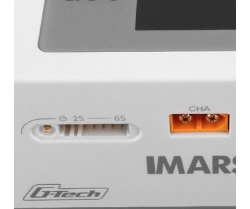 Gens Ace - 1652 - IMARS D300 G-Tech Dual Channel AC/DC 15A x 2 / 1-6S LiPo Battery Charger - White