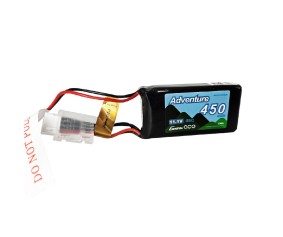 Gens Ace - 1909 - 450mAh 3S1P 11.1V 45C Lipo Battery Pack With JSTPHR Plug