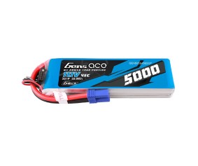 Gens Ace - 1839 - G-Tech 5000mAh 3S1P 45C 11.1V LiPo Battery Pack With EC5 Plug