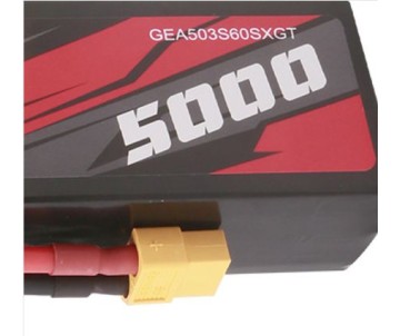 Gens Ace - 1755 - G-Tech 5000mAh 3S1P 11.1V 60C Long LiPo Battery Pack with XT60 Plug Soft Pack (154x42.5x24.7mm +/- Manufacturer's Specifications) Gens Ace - 1755 - G-Tech 5000mAh 3S1P 11.1V 60C Long LiPo Battery Pack with XT60 Plug Soft Pack (154x42.5x24.7mm +/- Manufacturer's Specifications)