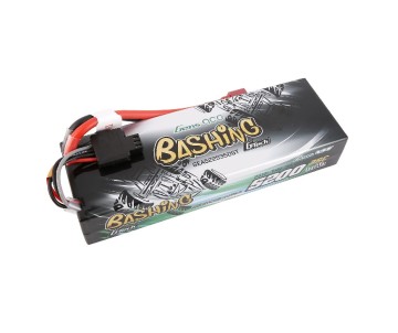 Gens Ace - 1689 - G-Tech Bashing Series 5200mAh 2S1P 7.4V 35C Car LiPo Battery Pack Hardcase 24# with Deans Plug