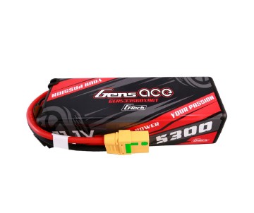 Gens Ace - 1847 - G-Tech 5300mAh 11.1V 60C 3S1P HardCase LiPo Battery 15# With XT90-S(Anti-Spark) Plug