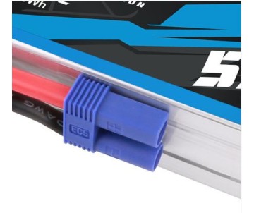 Gens Ace - 1737 - G-Tech 5500mAh 3S1P 11.1V 60C LiPo Battery Pack with EC5 Plug Soft Pack (140x43x31mm +/- Manufacturer's Specifications)