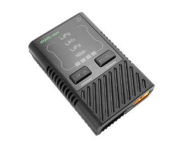 Gens Ace - 1677 - IMARS Mini G-Tech USB-C 2-4S 60W RC Battery Charger With Power Supply Adapter and Adapter Cable