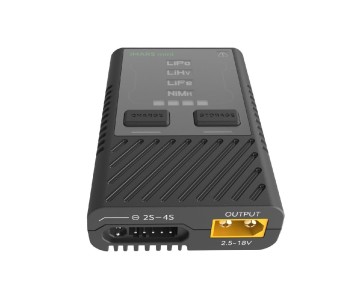 Gens Ace - 1677 - IMARS Mini G-Tech USB-C 2-4S 60W RC Battery Charger With Power Supply Adapter and Adapter Cable