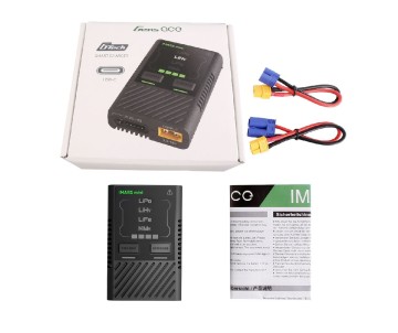 Gens Ace - 1678 - IMARS Mini G-Tech 60W RC Battery Charger - Eco Friendly Version - NO Power Supply Adapter