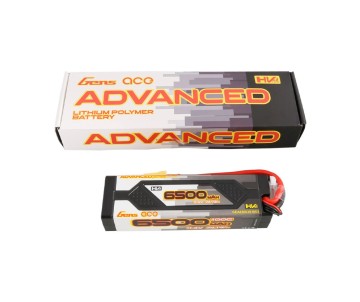 Gens Ace - 1420 - Advanced Series 6500mAh 11.4V 3S1P HV 100C LiPo with EC5