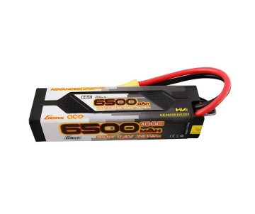 Gens Ace - 1781 - G-Tech Advanced 6500mAh 3S1P 11.4V 100C HardCase Lipo Battery Pack 60# With EC5 Plug