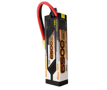 Gens Ace - 1781 - G-Tech Advanced 6500mAh 3S1P 11.4V 100C HardCase Lipo Battery Pack 60# With EC5 Plug