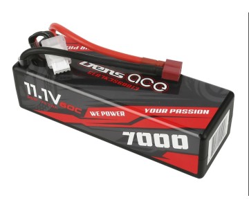 Gens Ace - 1094 - 7000mAh 3S1P 11.1V 60C LiPo Deans Plug Hard Case 138x47x40mm